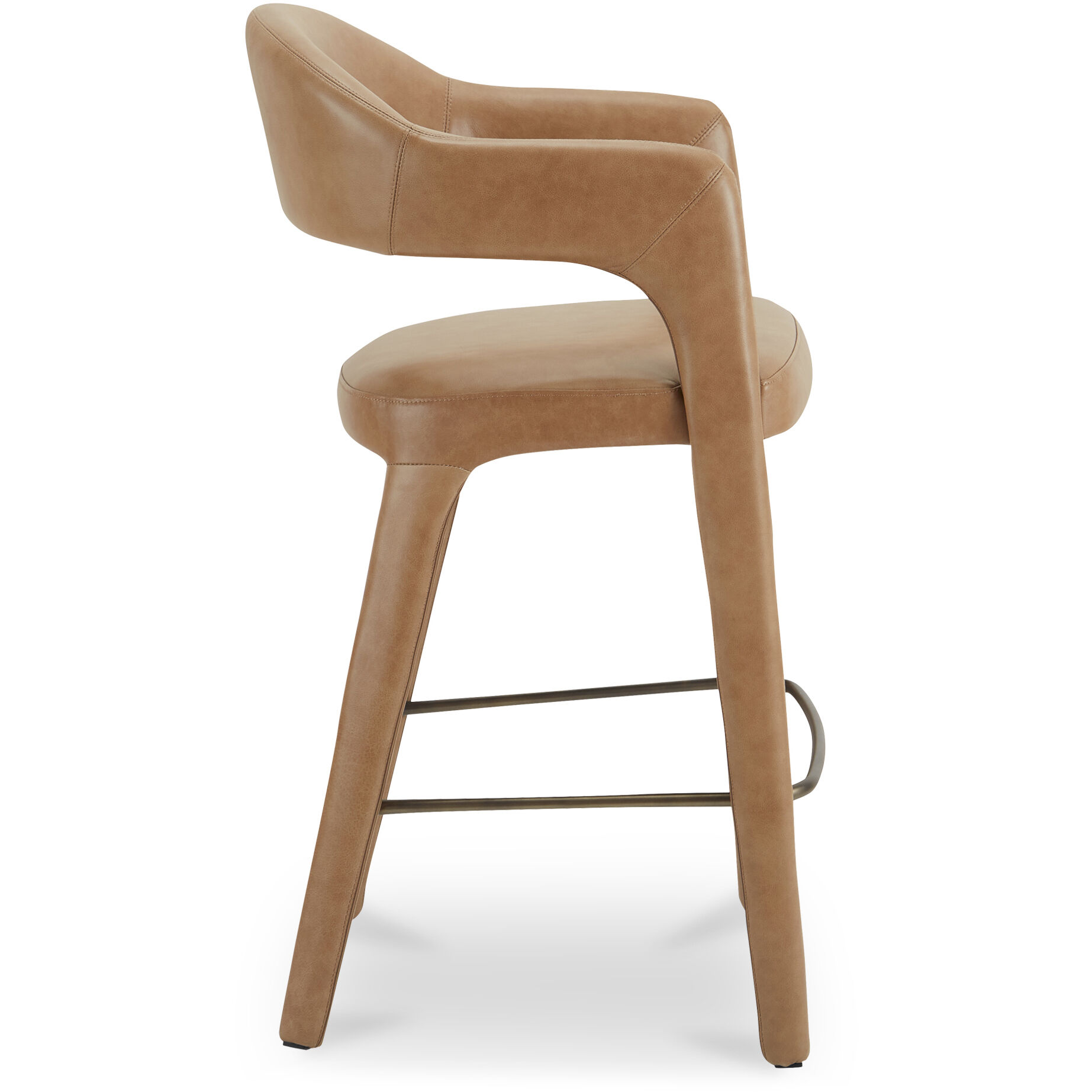 Martens 42.9 inch Brown Bar Stool